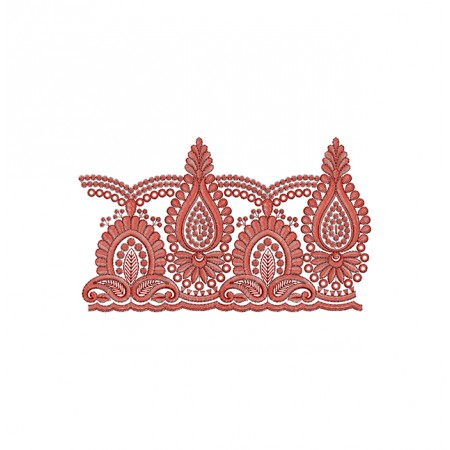 Cutwork Embroidery For Midi Dress