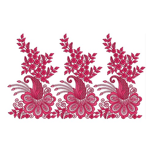 Elegant Border Embroidery Design