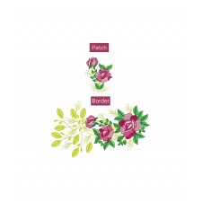 Embroidery Border Designs Of Flowers Embroidery Border Designs Of Flowers