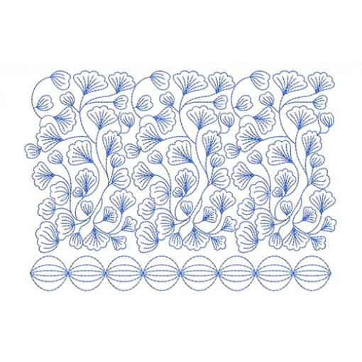 Embroidery Design For Plazzo Bottom