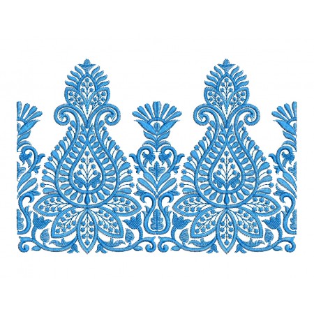 Embroidery Pattern For Woolen Wraps