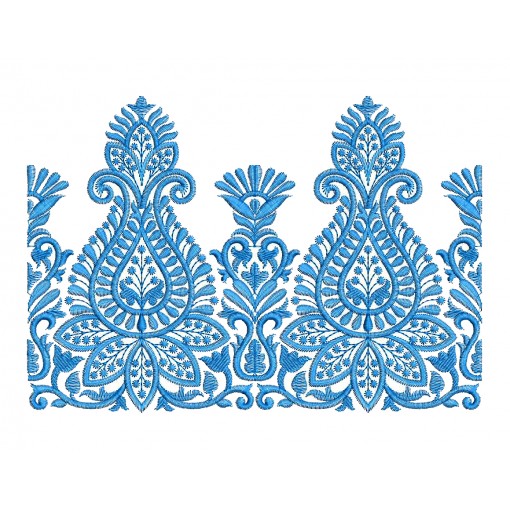 Embroidery Pattern For Woolen Wraps