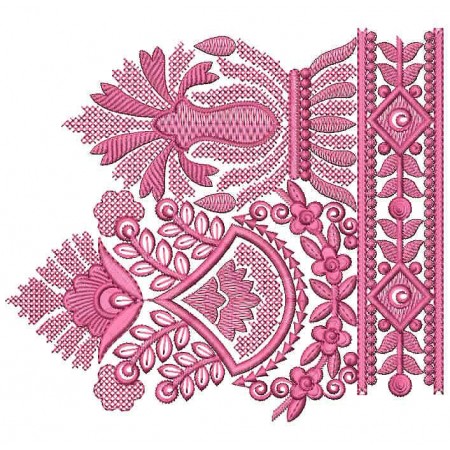 Embroidery Border Designs Of Flowers 24869