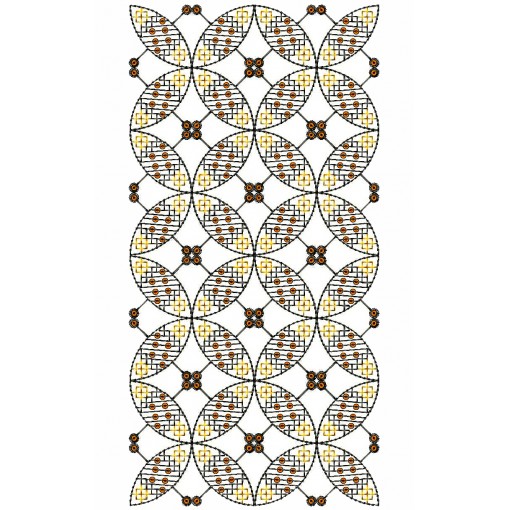 Geometric Allover Machine Embroidery Designs 25537