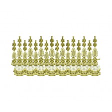 Indonesia Cutwork Embroidery Border
