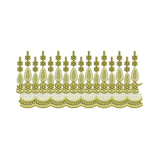Indonesia Cutwork Embroidery Border
