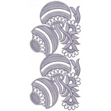 Kumbh Border Embroidery Design 24811