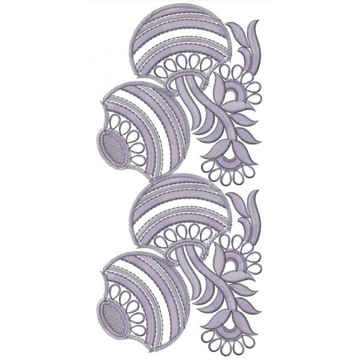 Kumbh Border Embroidery Design 24811