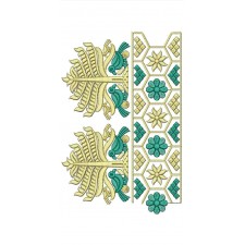Little Birds With Beautiful Border Embroidery Design 24756