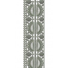 Scarf Embroidery Design 25273