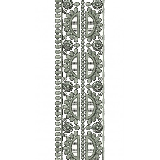 Scarf Embroidery Design 25273