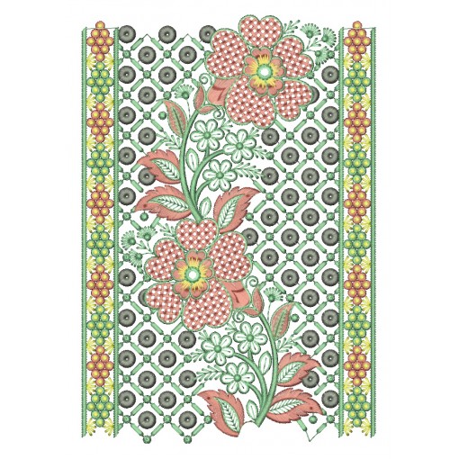Simple Border Embroidery Designs 26238