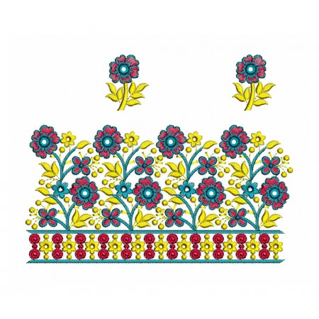 Tableware Embroidery Design