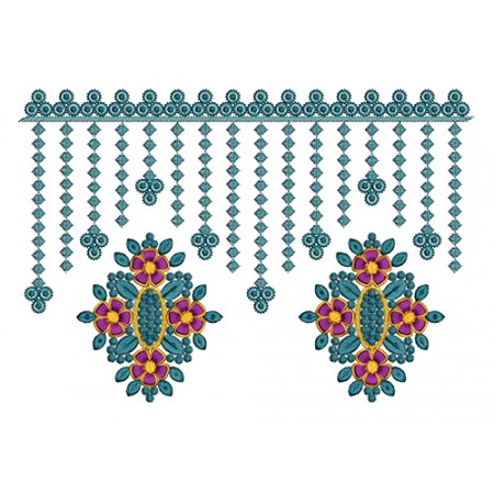 Traditional Indian Embroidery Design