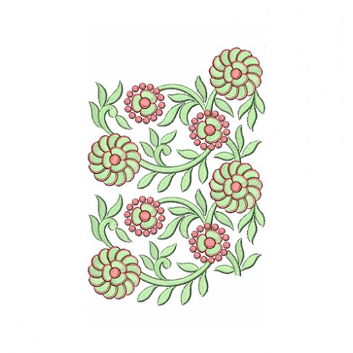 Machine Embroidery Border