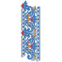 Cushioning Stitches Border Embroidery Design 24781