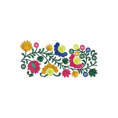 Dupatta Border Embroidery Design