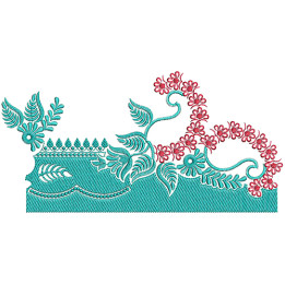 Embroidery Border For Wedding Dress