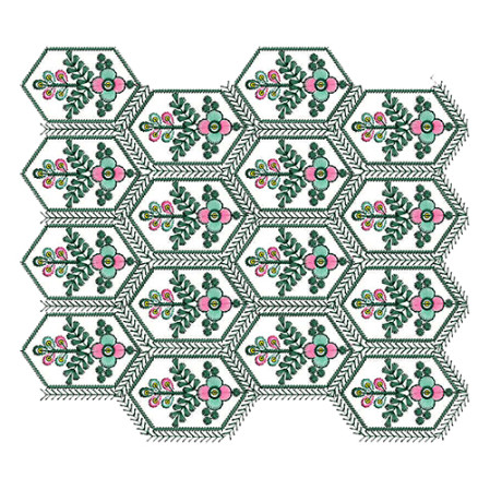 Embroidery Border For Wedding Lahenga