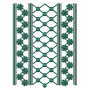 Freestanding Wedding Dupatta Embroidery Design 24840