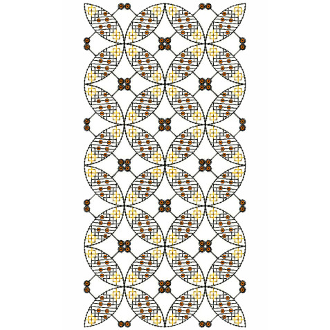 Geometric Allover Machine Embroidery Designs 25537
