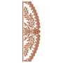 New Curtain Border Embroidery Design 25376