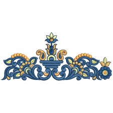 Ornate Style Embroidery Design