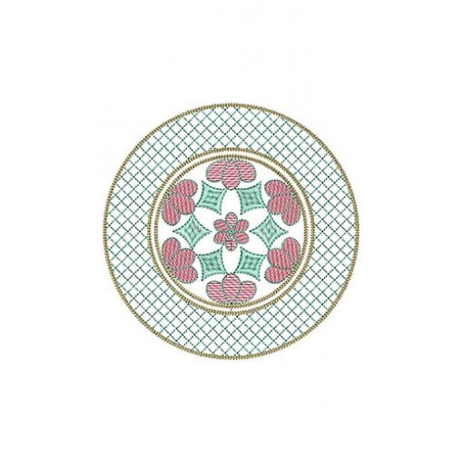 African Cap Embroidery Design 21555