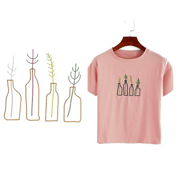 Doodle Plants Embroidery Design 30308
