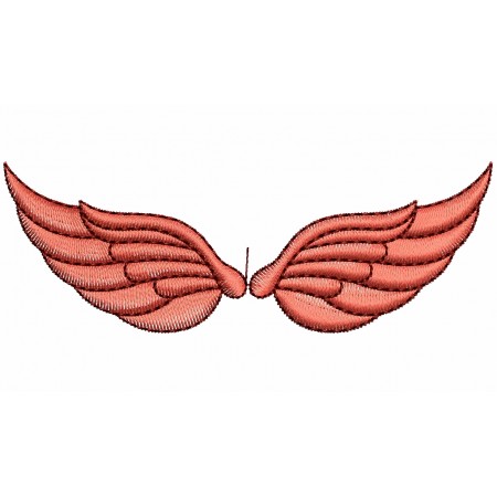 Angel Wings Embroidery Designs 25632