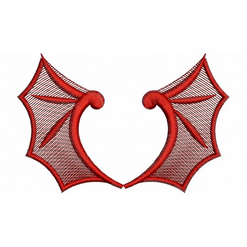 Bat Wings Embroidery Machine 25631