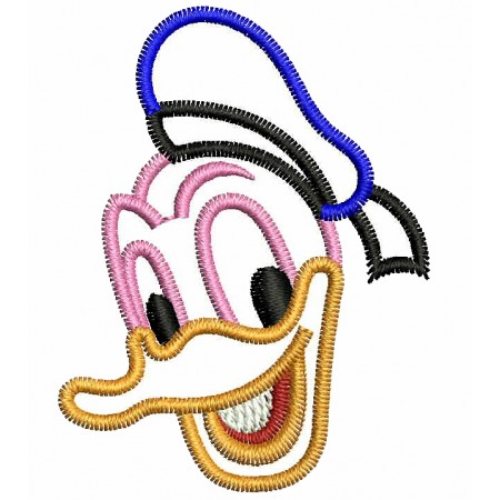 Donald Duck Embroidery Designs 25623