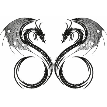 Dragon jacket Embroidery Designs 25641