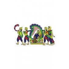 Madhubani Doli Kahar Embroidery Design
