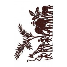 Good Night Embroidery Design