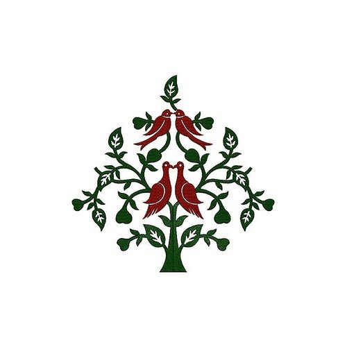 Tree Cover Embroidery Design