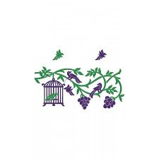 Cover Embroidery Design 18674