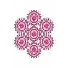 Cover Embroidery Design 19304
