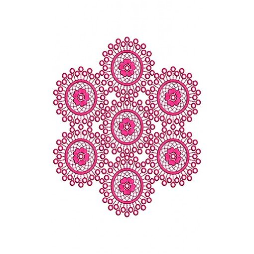 Cover Embroidery Design 19304
