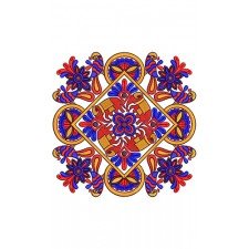 Cushion Cover Embroidery Design 20001