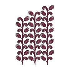 Mega Rose Machine Embroidery 22034