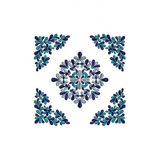 Cushion Cover Embroidery Design 23845