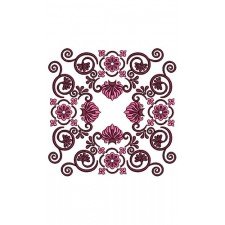Cushion Cover Embroidery Design 23847