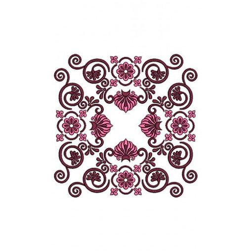 Cushion Cover Embroidery Design 23847