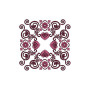 Cushion Cover Embroidery Design 23847