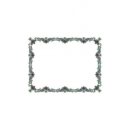 Cushion Cover Embroidery Design 24302