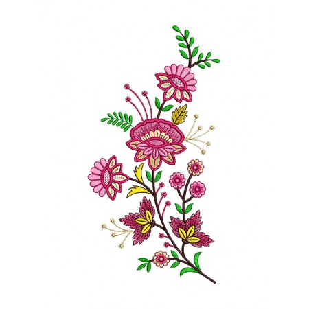 Cot Sheet Embroidery Design