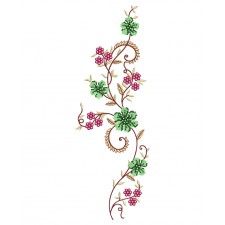 Embroidery Bed Cover Design