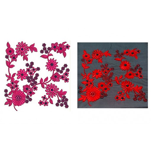 Cushion Cover Embroidery Design 19668
