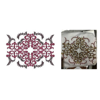 Cushion Cover Embroidery Design 24323